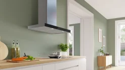 Serie 6 Wandschouwkap 90 cm Metaal-look