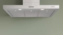 Serie 2 Wandschouwkap 90 cm Metaal-look