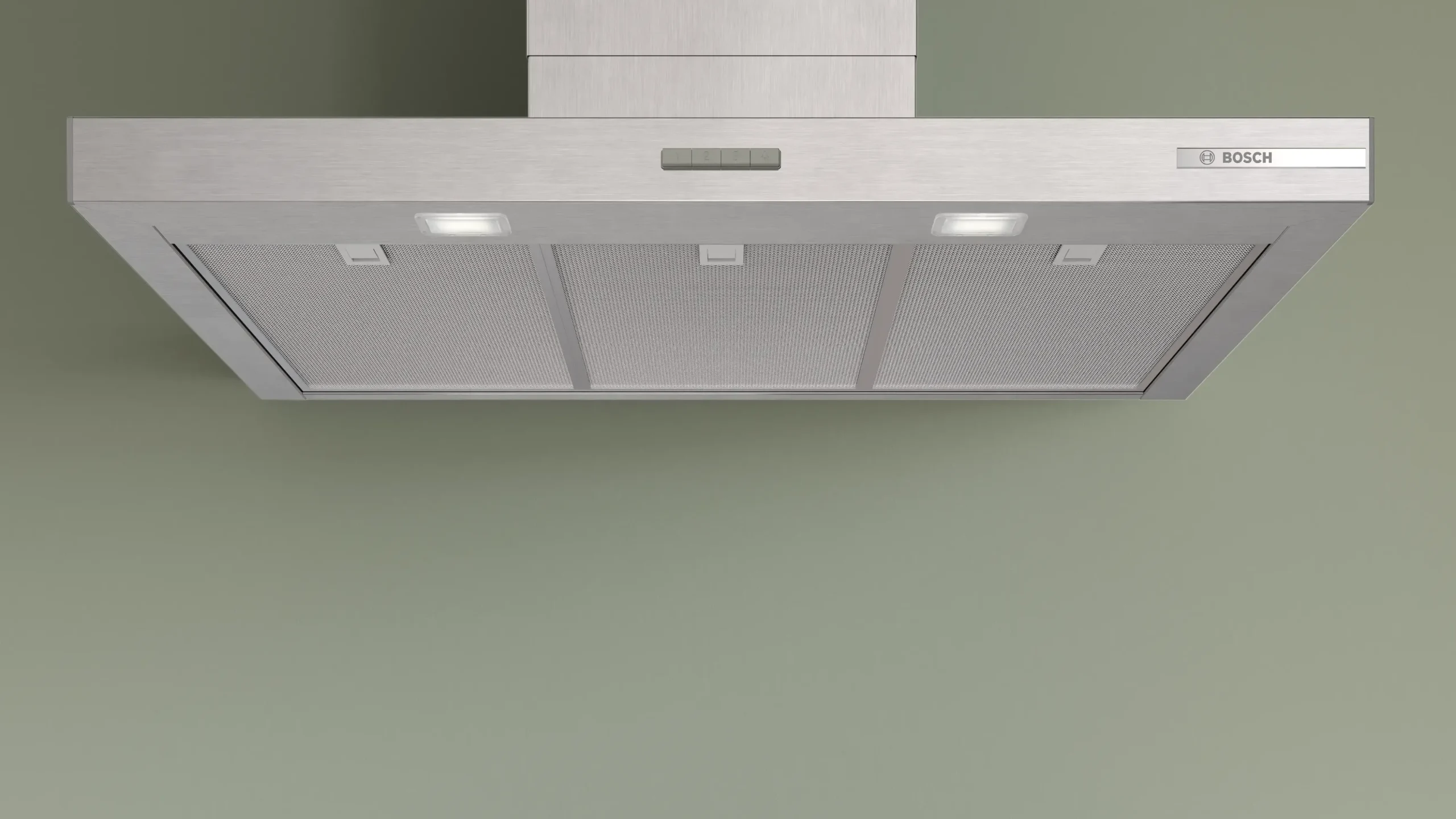 Serie 2 Wandschouwkap 90 cm Metaal-look