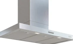 Serie 2 Wandschouwkap 90 cm Metaal-look