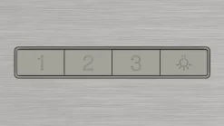 Serie 4 Wandschouwkap 90 cm Metaal-look