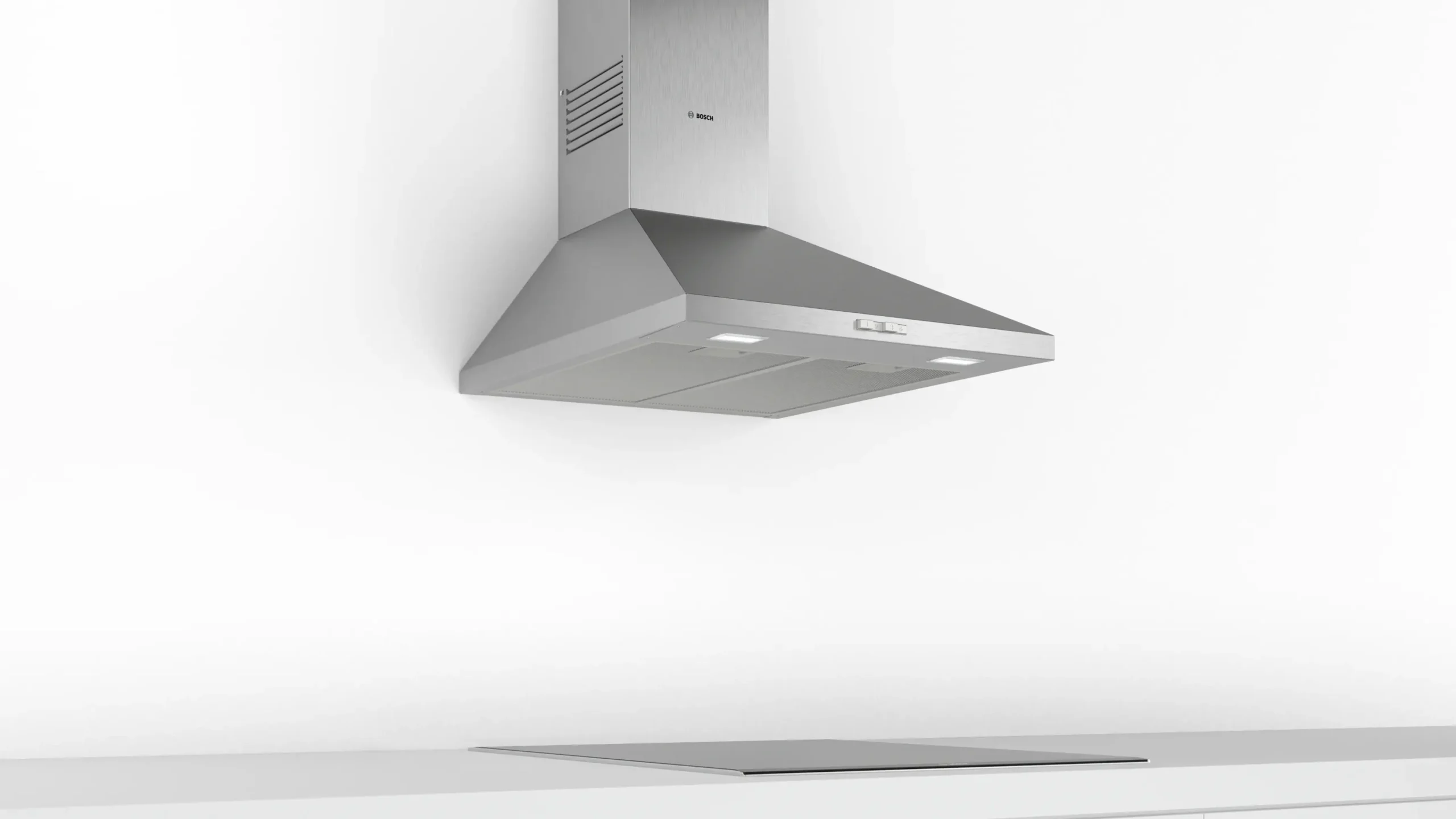 Serie 2 Wandschouwkap 60 cm Roestvrij staal