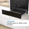 Serie 8 Warmhoudlade 60 x 14 cm Zwart