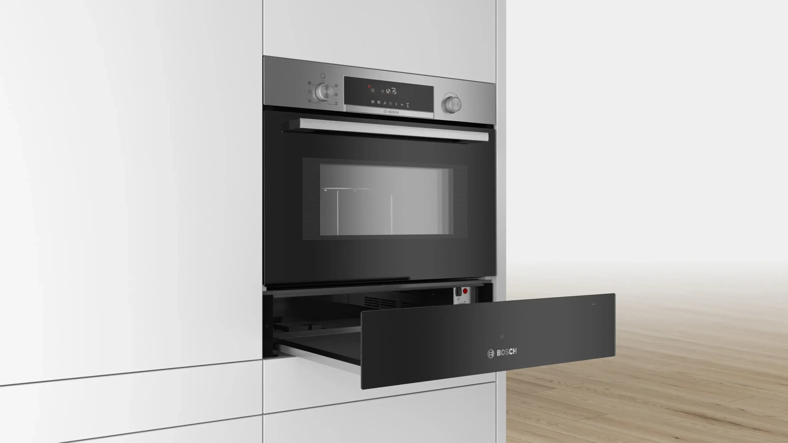 Serie 6 Warmhoudlade 60 x 14 cm Zwart