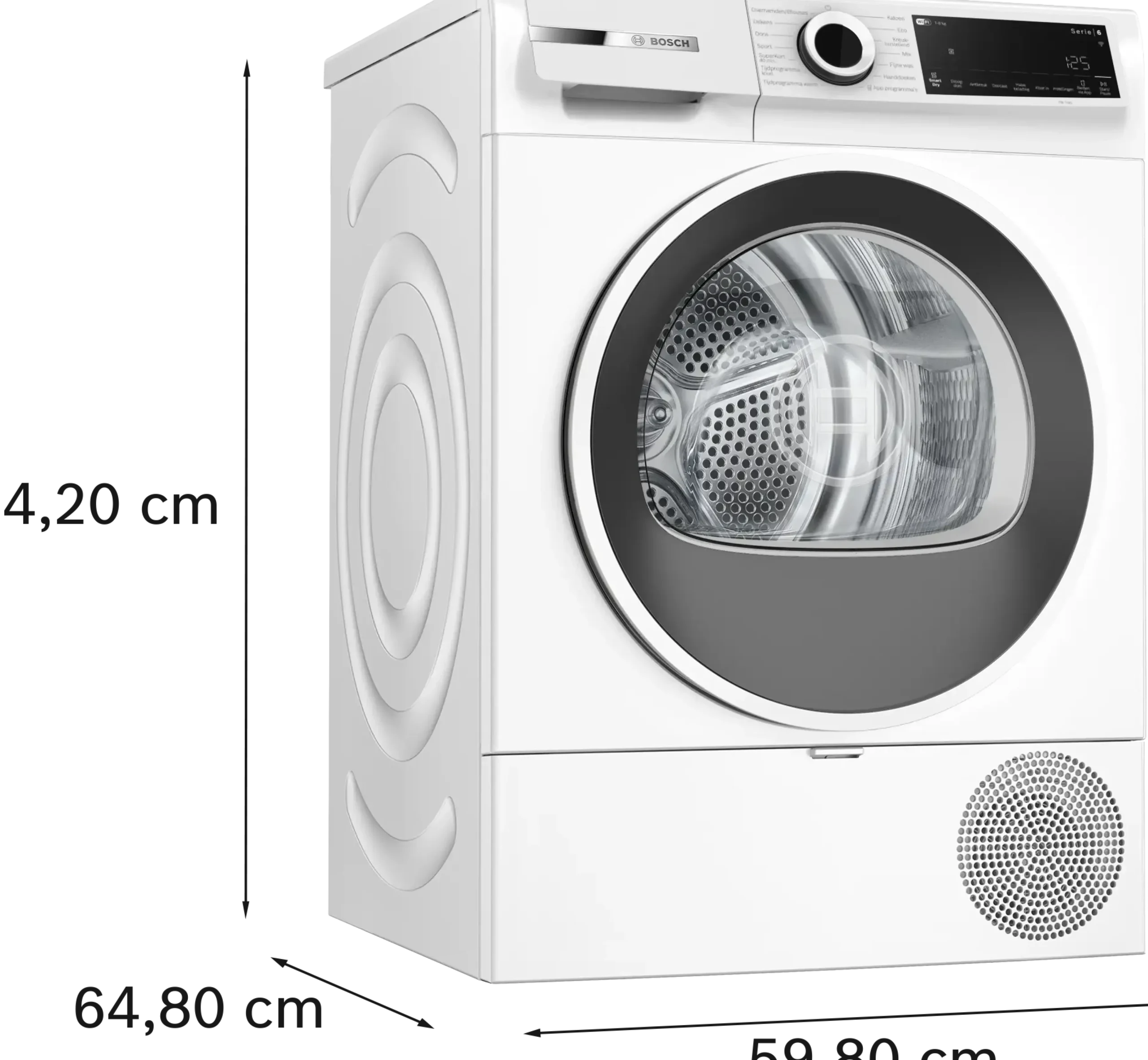 Serie 6 Warmtepompdroger 8 kg