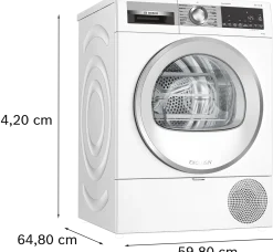 Serie 6 Warmtepompdroger 9 kg