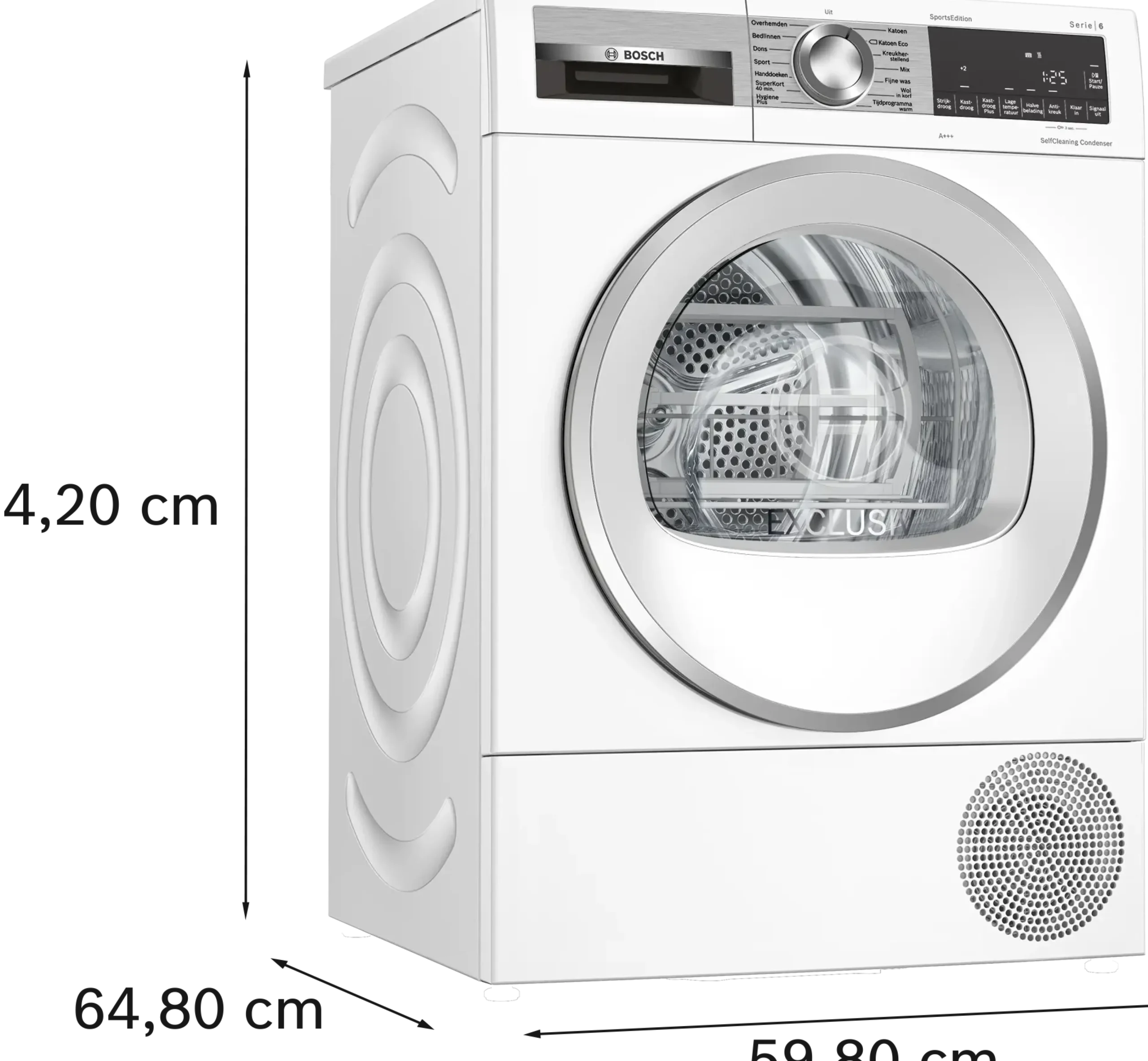 Serie 6 Warmtepompdroger 8 kg