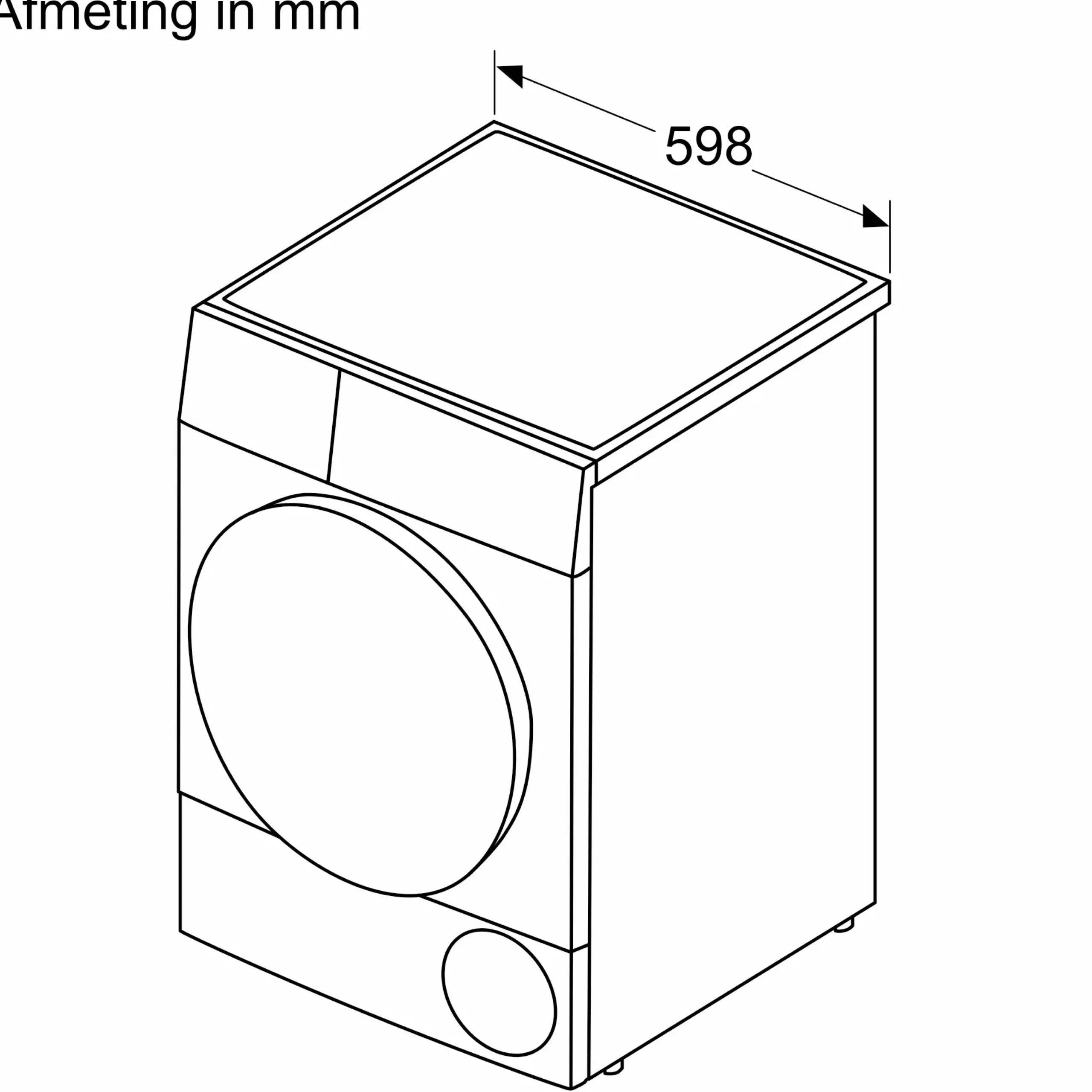 Serie 8 Warmtepompdroger 9 kg
