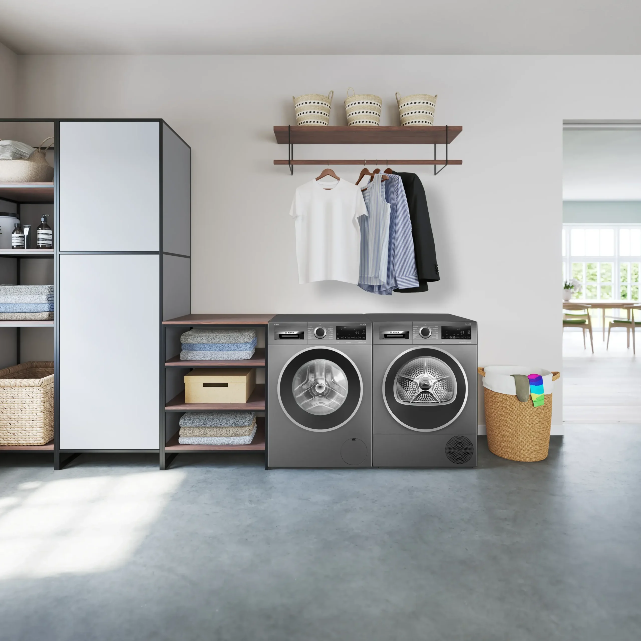 Serie 6 Warmtepompdroger 8 kg Cast iron grey