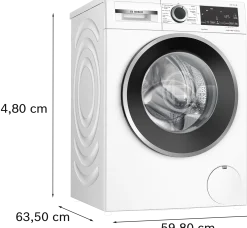 Serie 6 Was-droogcombinatie 10.5/6 kg max. 1400 rpm