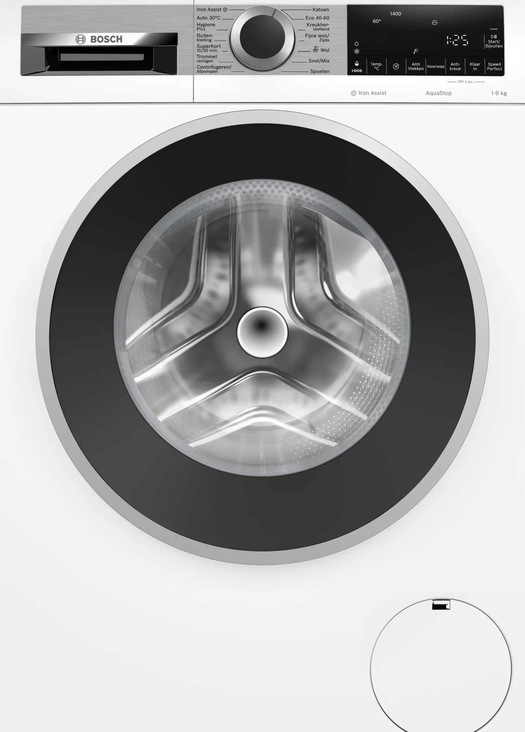 Serie 6 Wasmachine, voorlader 9 kg max. 1400 rpm