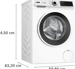 Serie 6 Wasmachine, voorlader 8 kg max. 1400 rpm