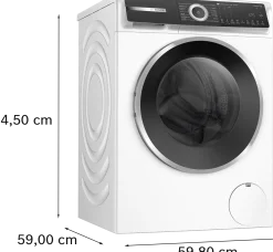 Serie 6 Wasmachine, voorlader 9 kg max. 1400 rpm