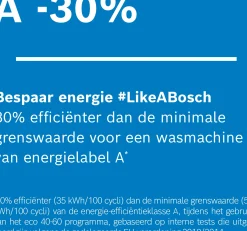 Serie 8 Wasmachine, voorlader 10 kg max. 1600 rpm