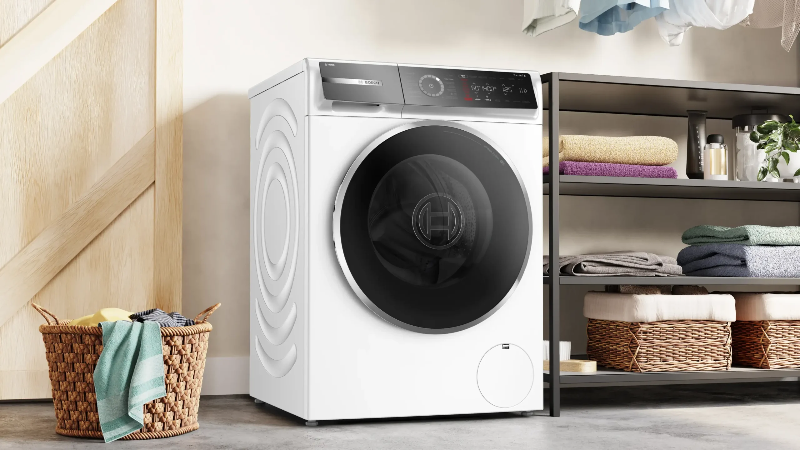 Serie 8 Wasmachine, voorlader 11 kg max. 1400 rpm