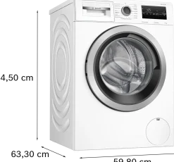 Serie 4 Wasmachine, voorlader 8 kg max. 1400 rpm