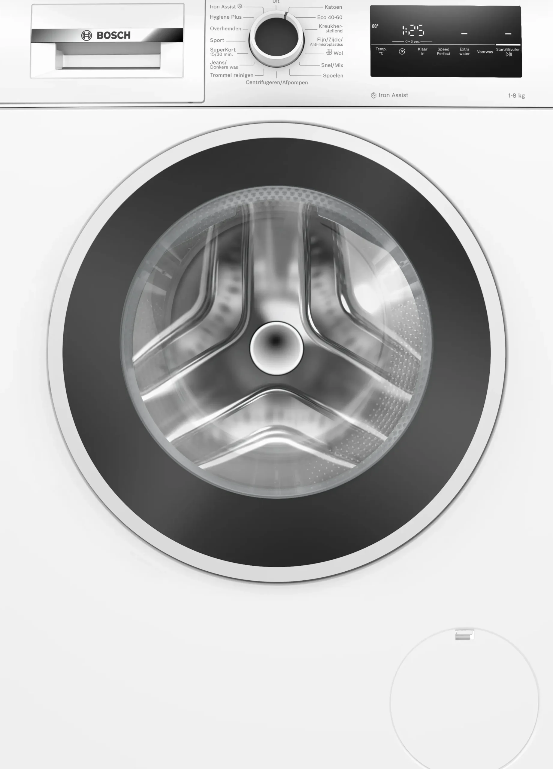 Serie 4 Wasmachine, voorlader 8 kg max. 1400 rpm
