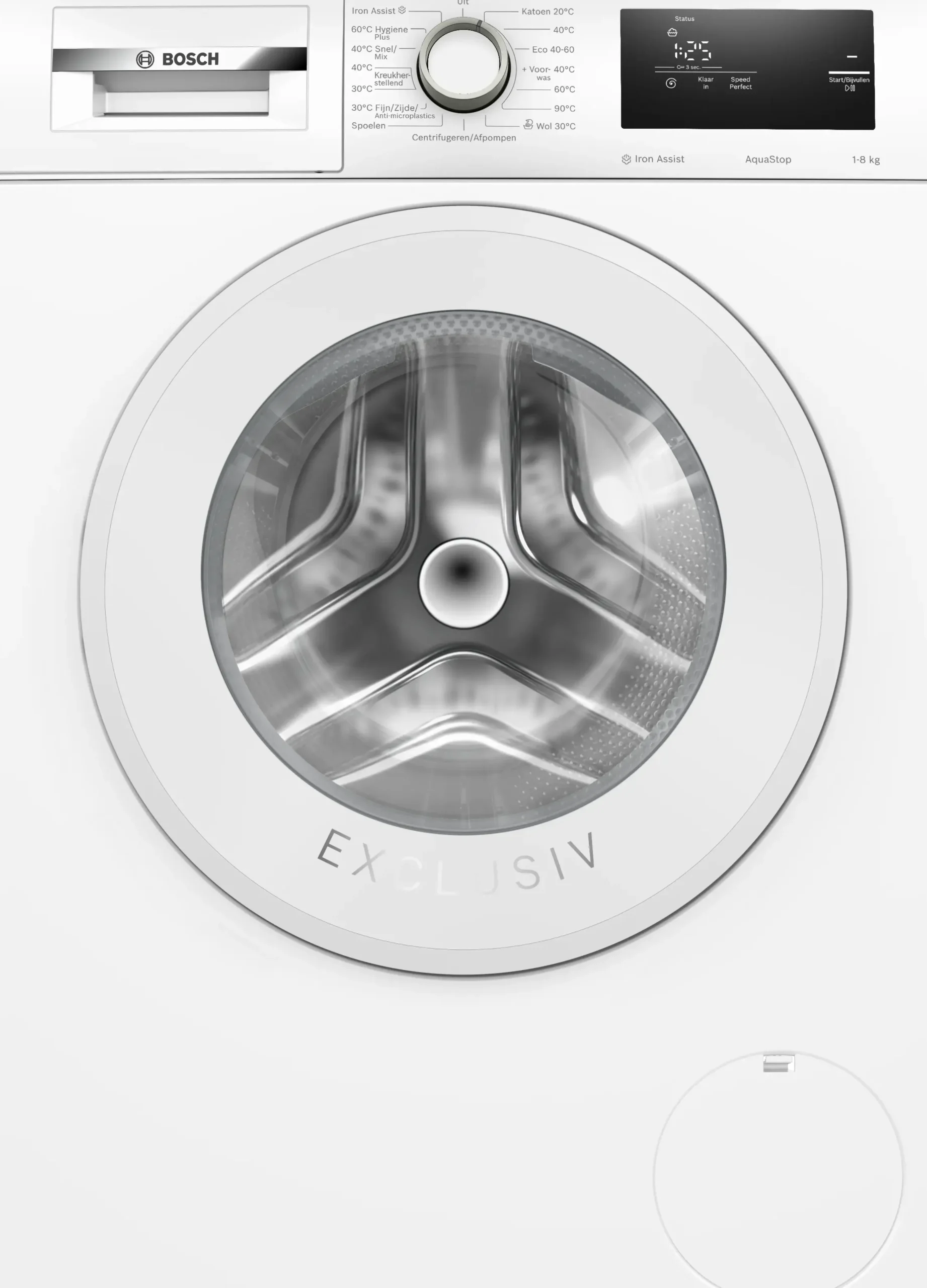 Serie 4 Wasmachine, voorlader 8 kg max. 1400 rpm