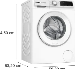 Serie 6 Wasmachine, voorlader 10 kg max. 1400 rpm