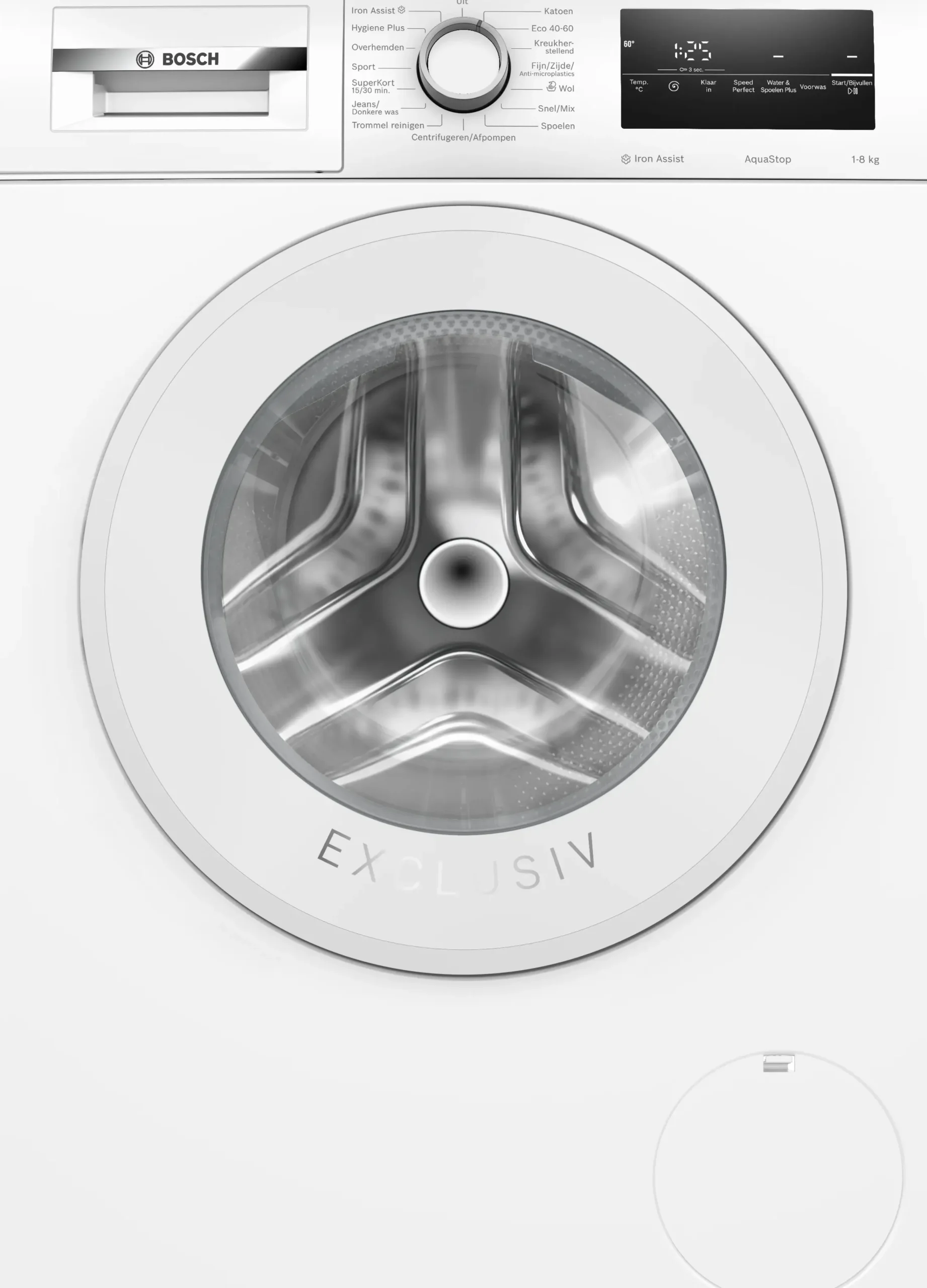 Serie 4 Wasmachine, voorlader 8 kg max. 1400 rpm