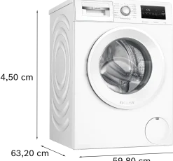 Serie 4 Wasmachine, voorlader 8 kg max. 1400 rpm