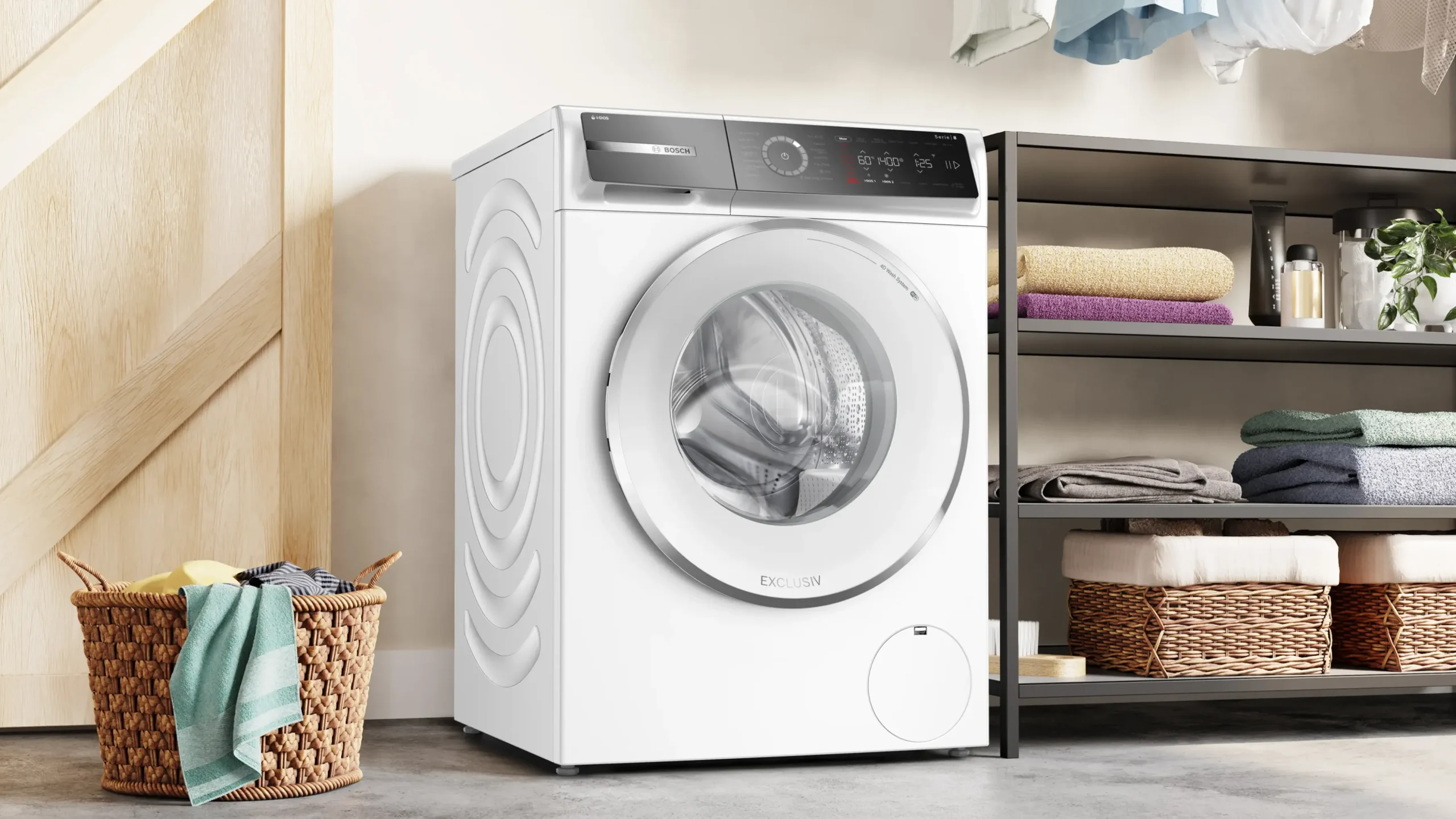 Serie 8 Wasmachine, voorlader 11 kg max. 1400 rpm