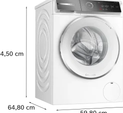 Serie 8 Wasmachine, voorlader 11 kg max. 1400 rpm