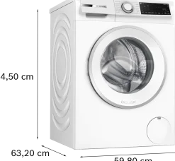 Serie 6 Wasmachine, voorlader 10 kg max. 1400 rpm