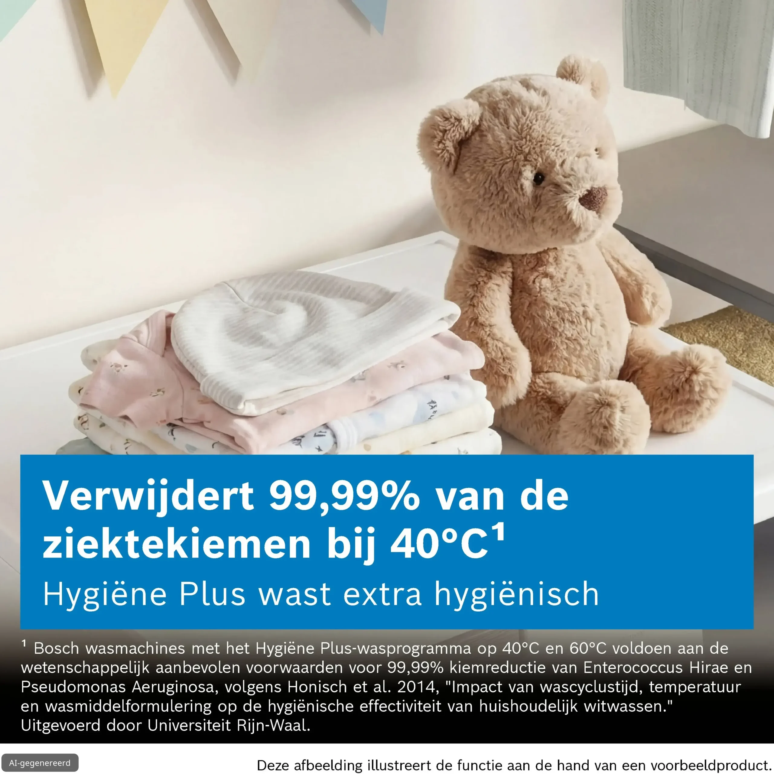 Serie 2 Wasmachine, voorlader 7 kg max. 1400 rpm