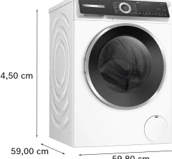 Serie 6 Wasmachine, voorlader 9 kg max. 1400 rpm