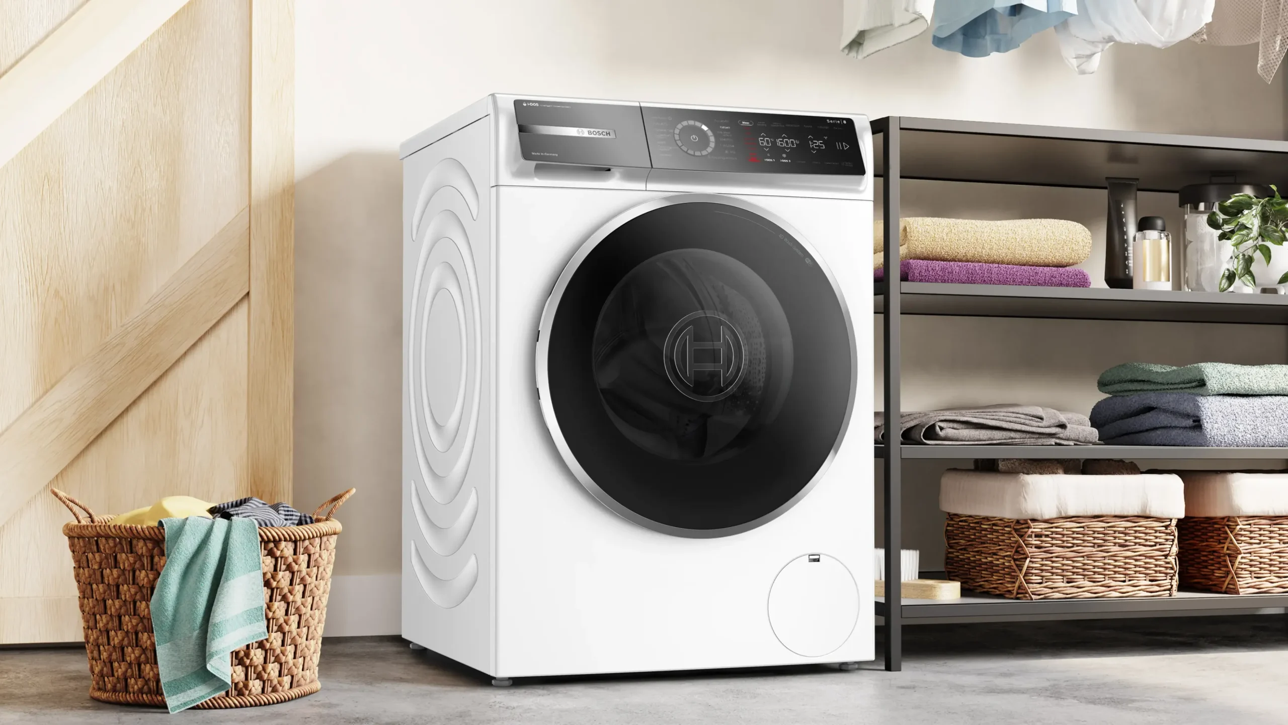Serie 8 Wasmachine, voorlader 11 kg max. 1600 rpm