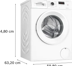 Serie 2 Wasmachine, voorlader 8 kg max. 1400 rpm