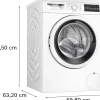 Serie 6 Wasmachine, voorlader 8 kg max. 1400 rpm