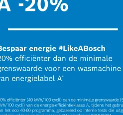 Serie 6 Wasmachine, voorlader 9 kg max. 1400 rpm