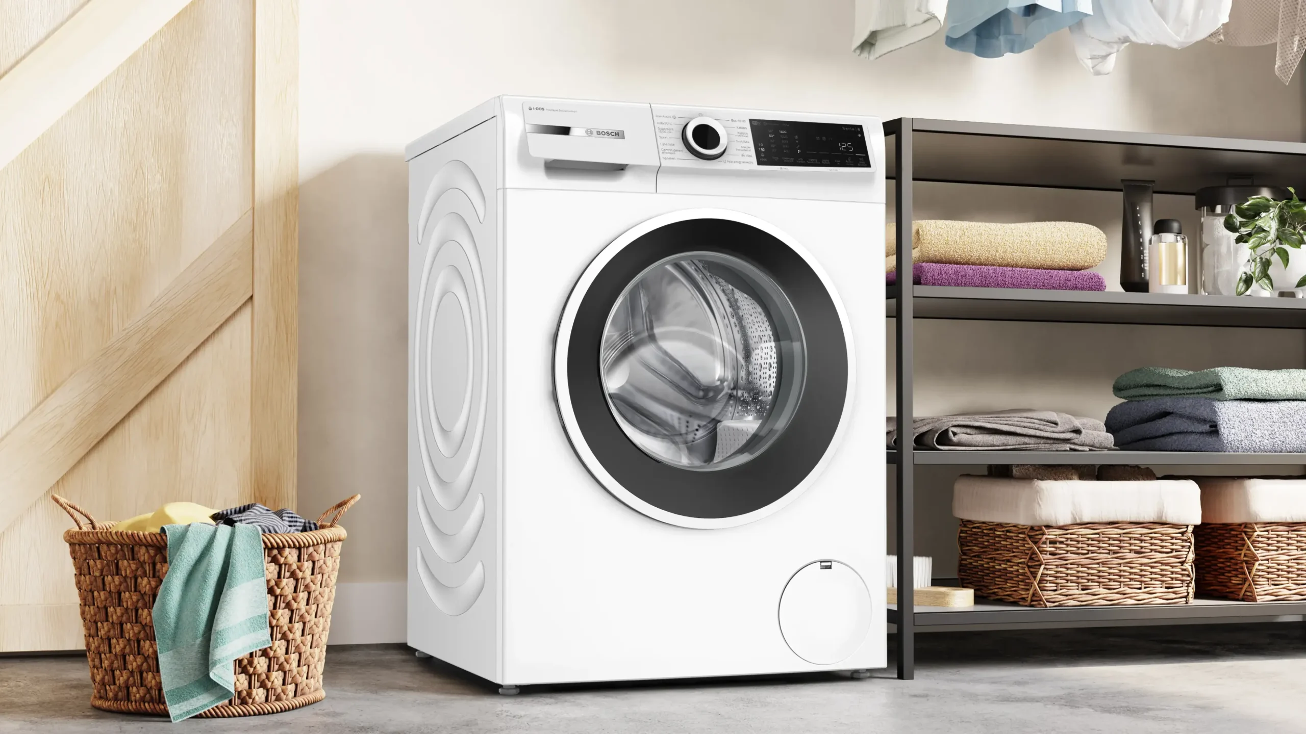 Serie 6 Wasmachine, voorlader 8 kg max. 1400 rpm
