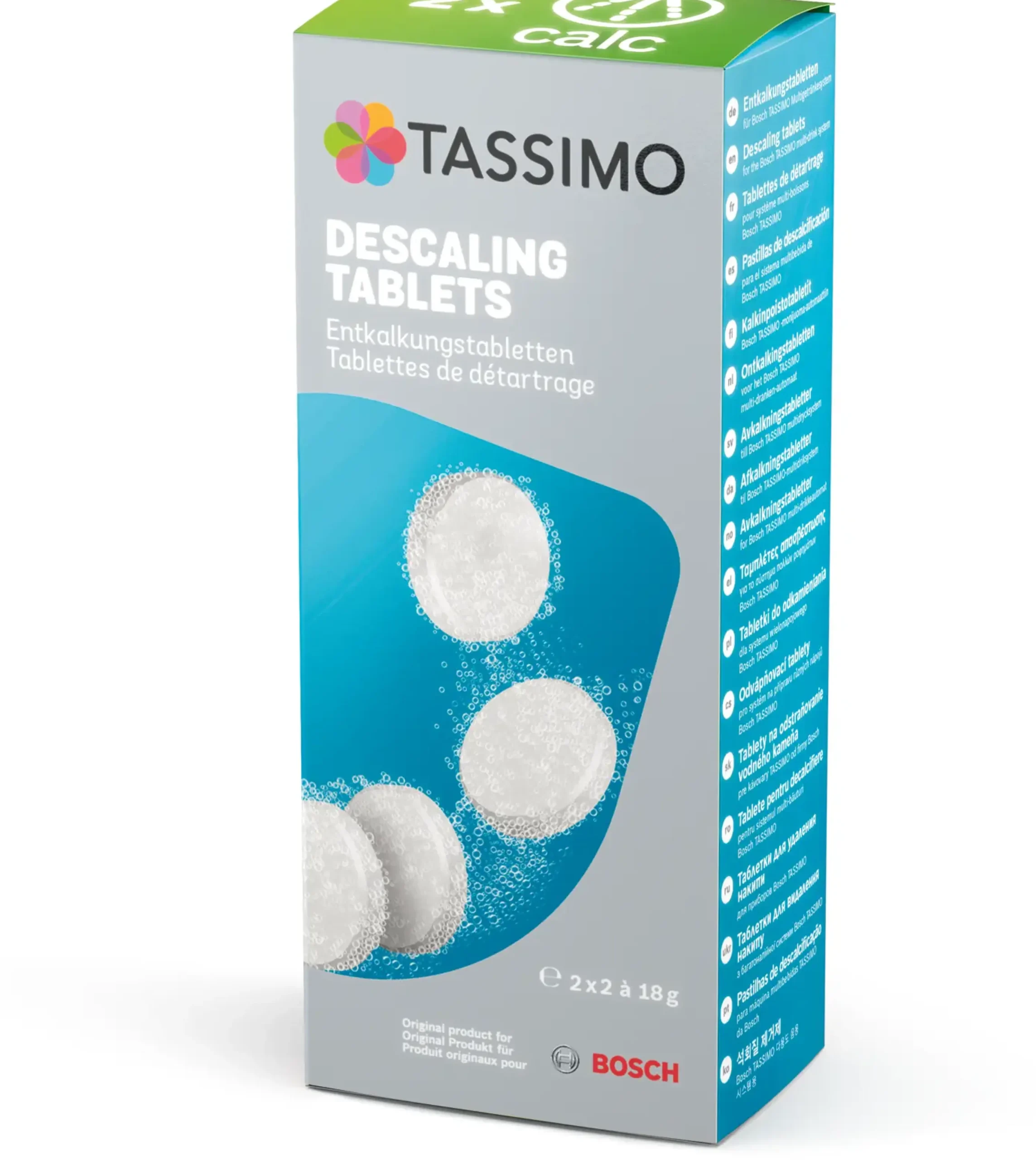 00311909 TASSIMO ontkalkingstabletten - 4x 18 gram
