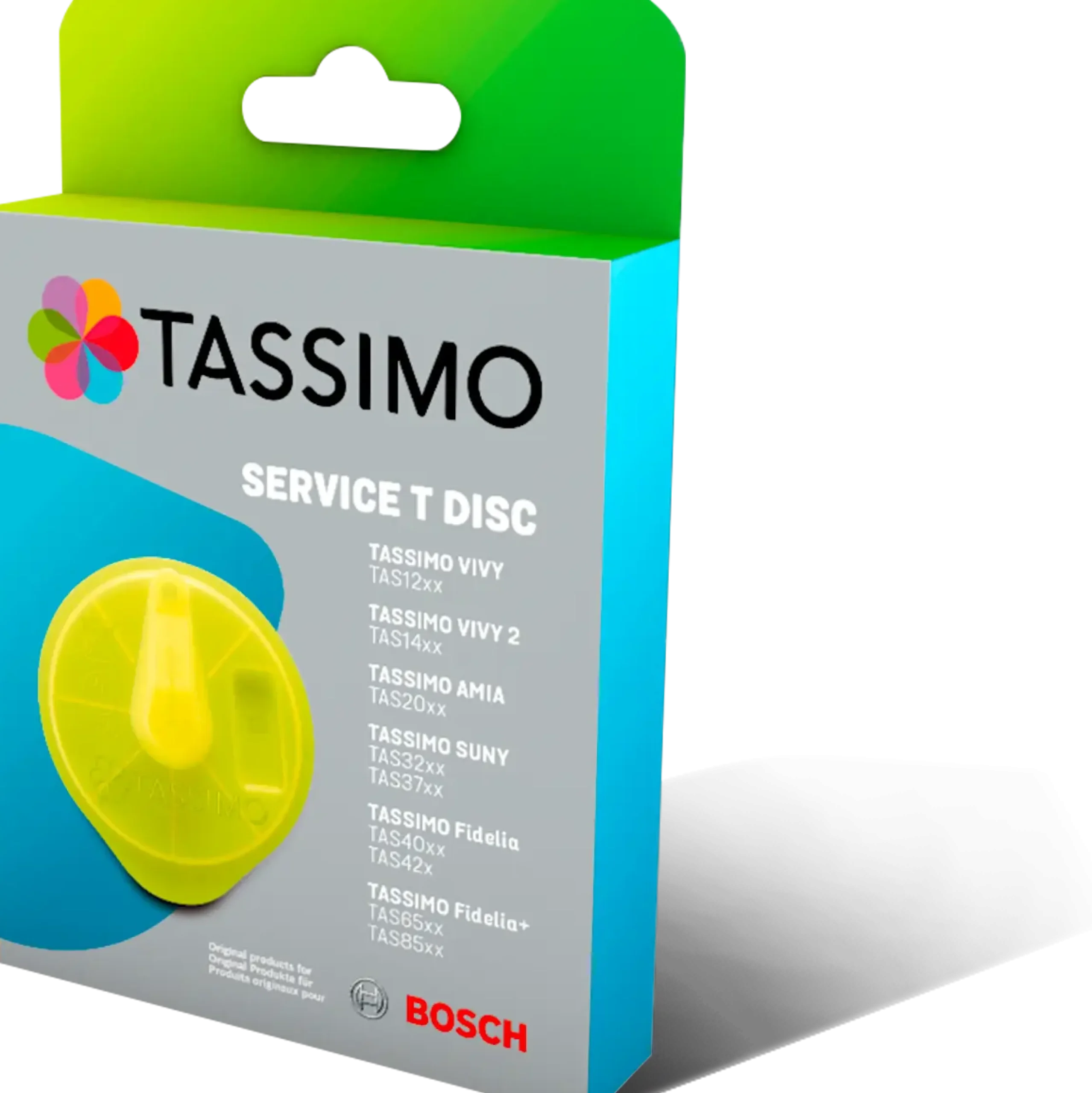 17001490 Tassimo service T-disc geel