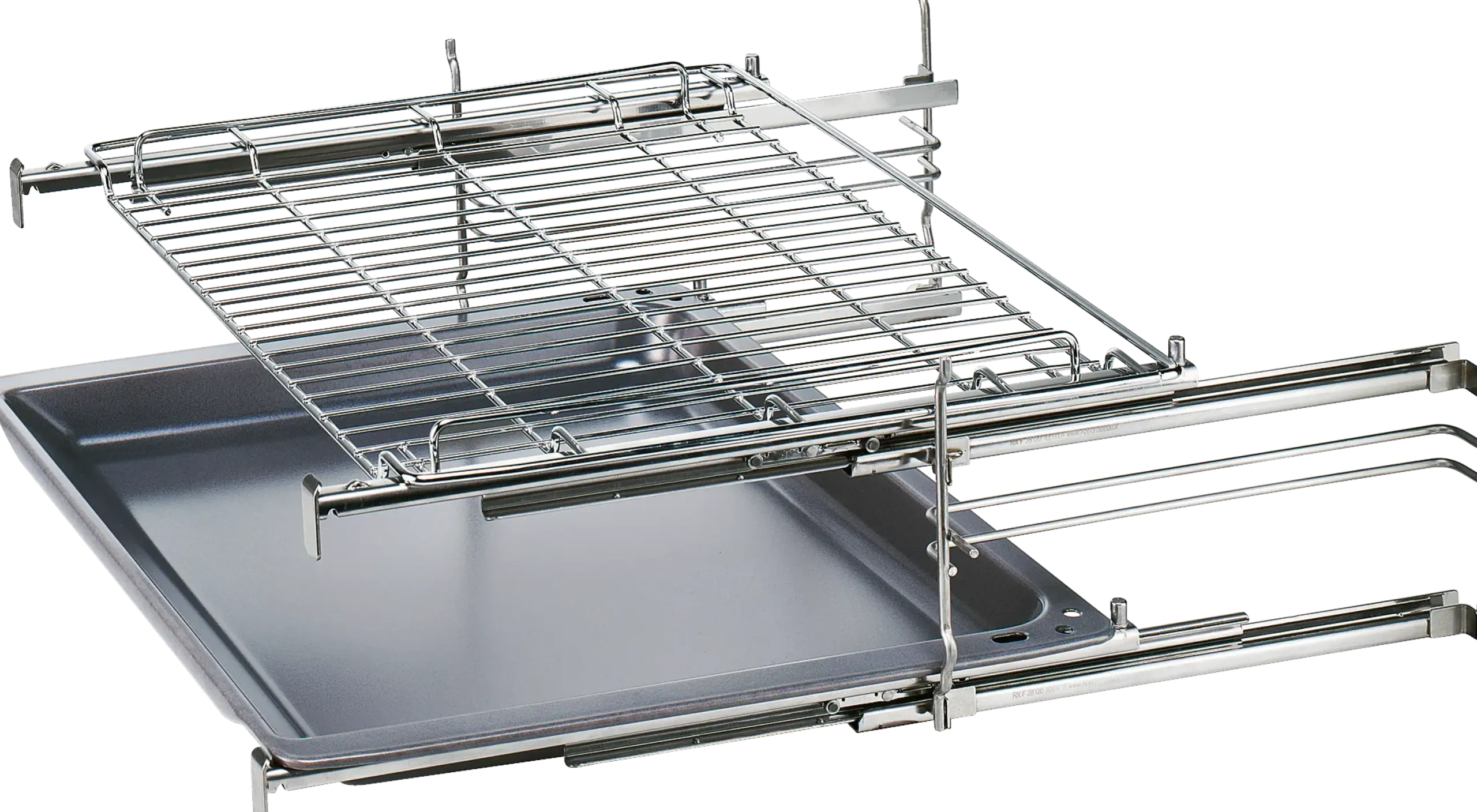 00575389 Telescooprails voor bakovens (2 bakniveaus)