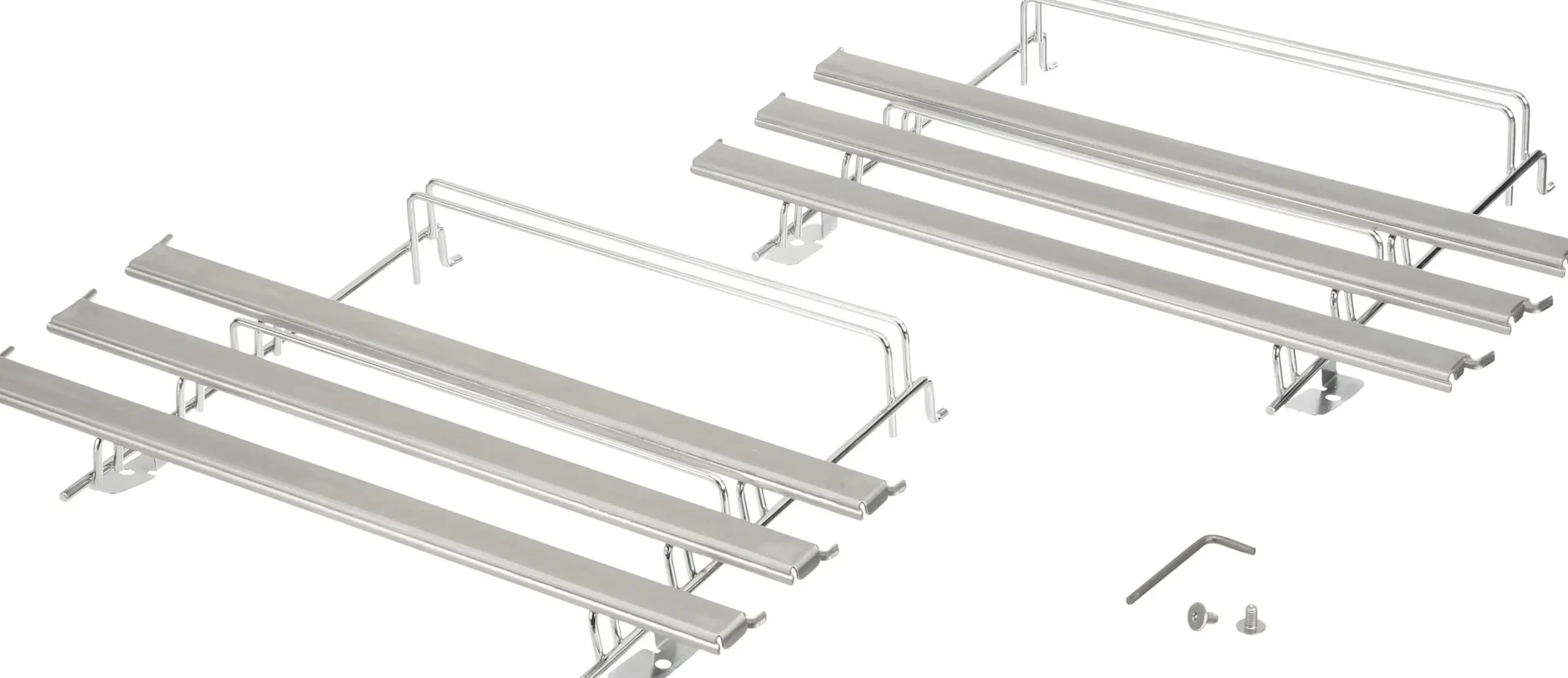00464985 Telescooprails voor bakovens (3 bakniveaus)