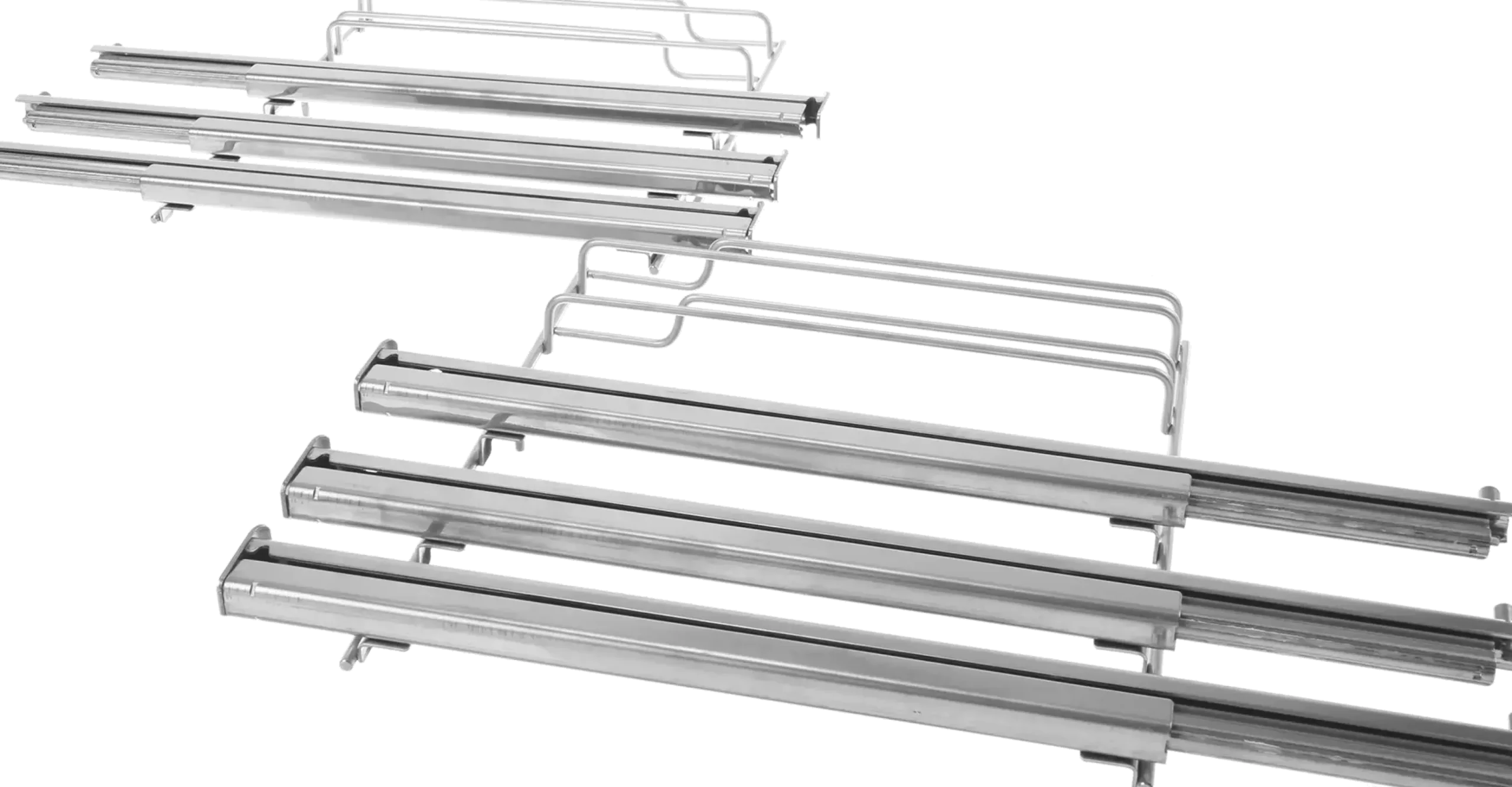 17006335 Telescopische rail op 3 niveaus voor oven