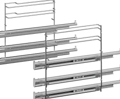 17001405 Telescopische rails 3-voudig geschikt voor ovens