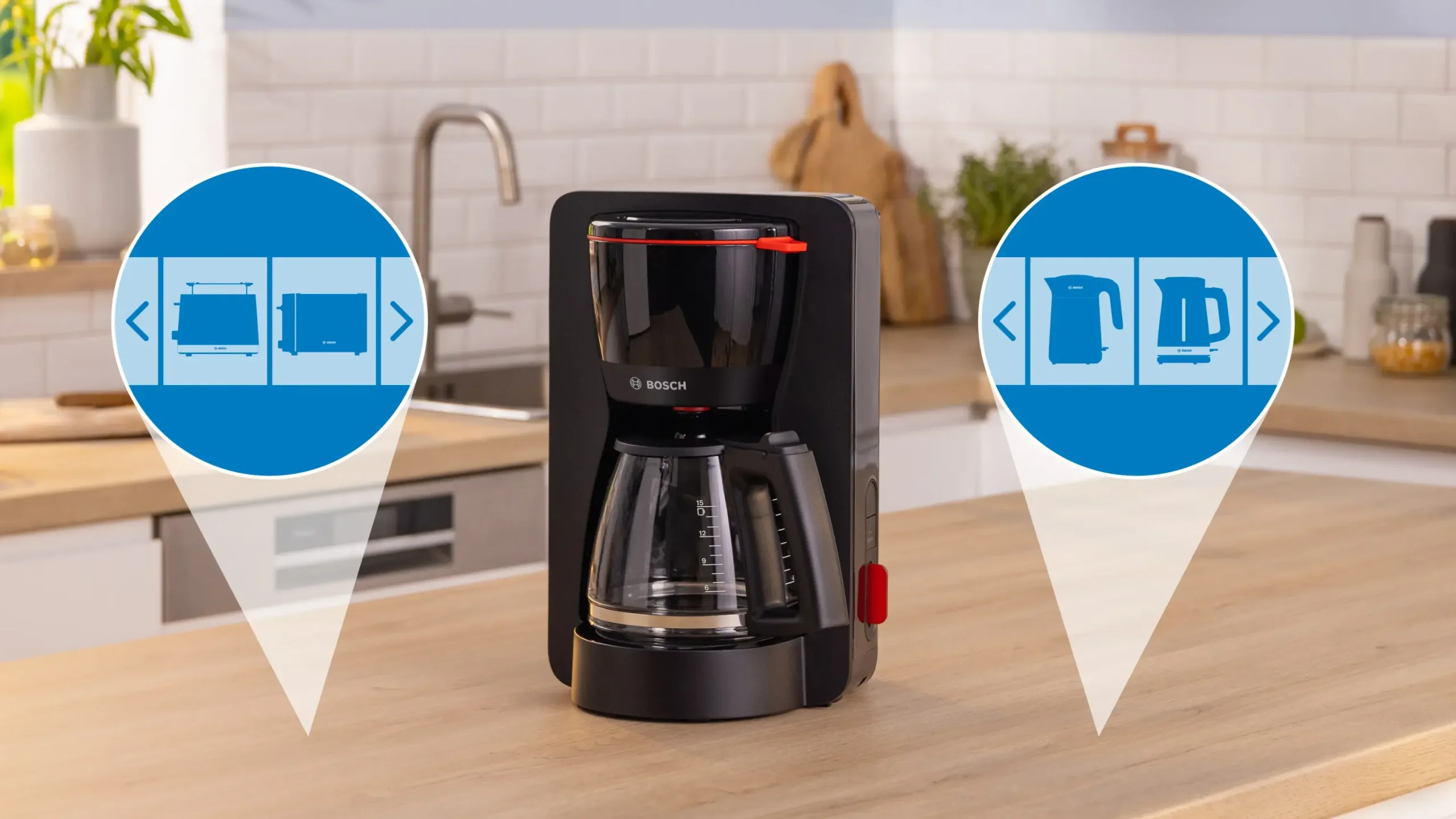 TKA3M133 Koffiezetter MyMoment Zwart