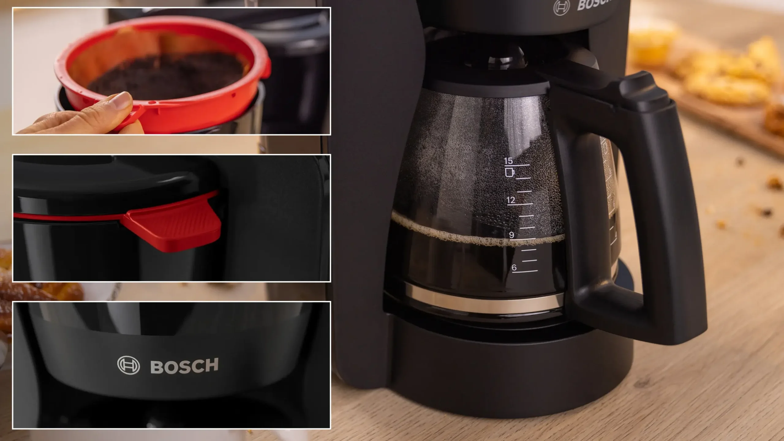 TKA3M133 Koffiezetter MyMoment Zwart