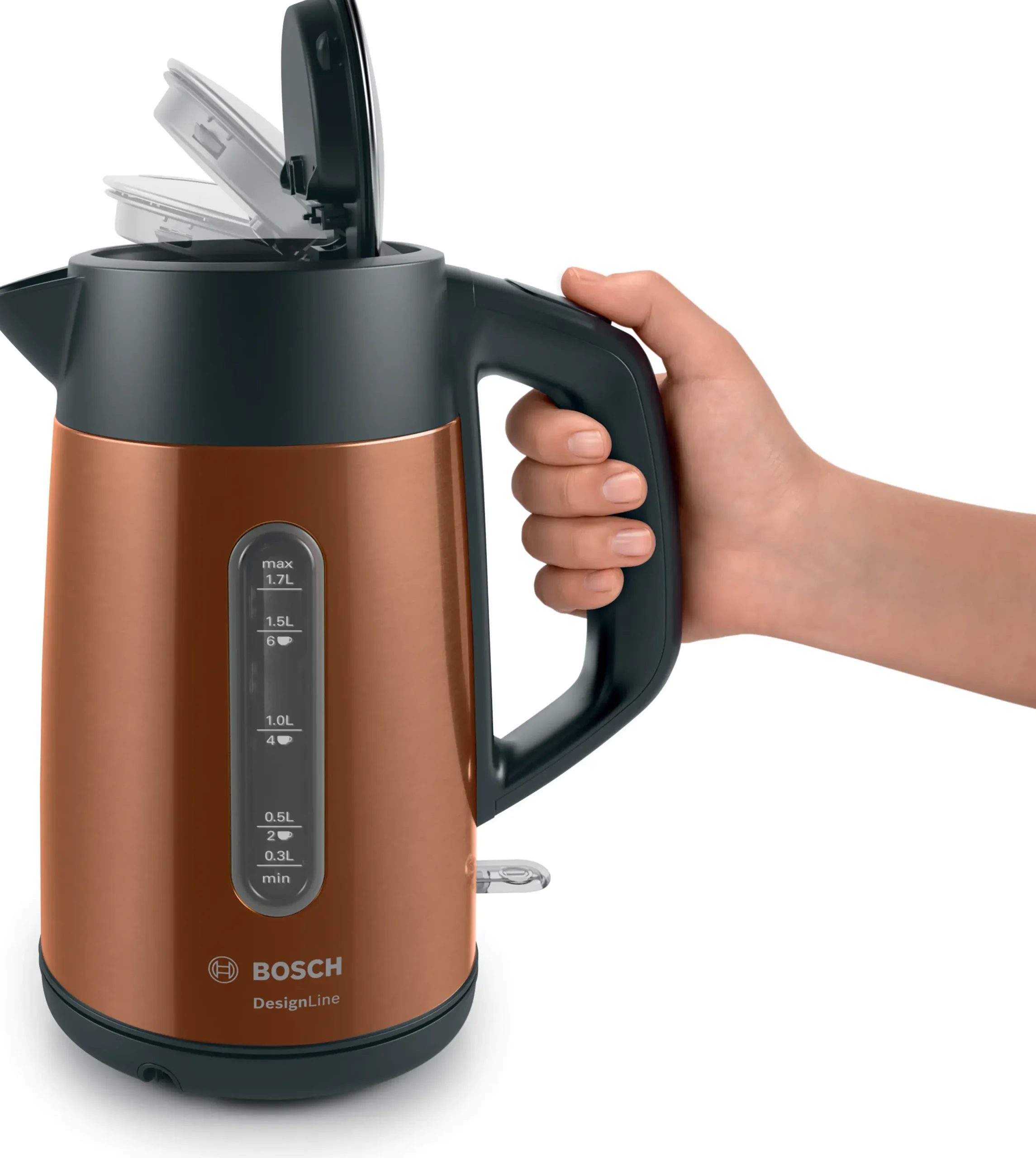 TWK4P439 Waterkoker DesignLine Koper