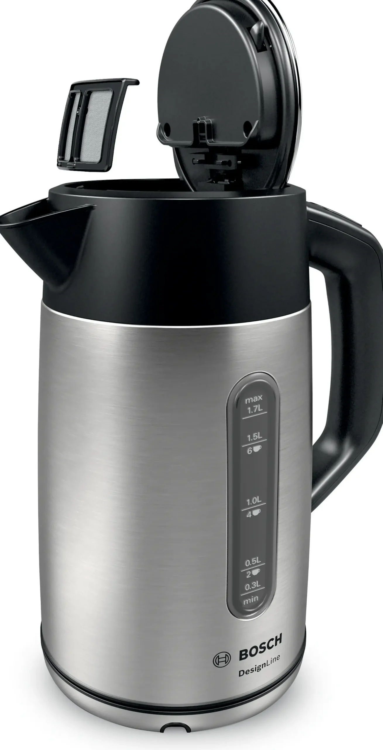 TWK4P440 Waterkoker DesignLine Roestvrij staal