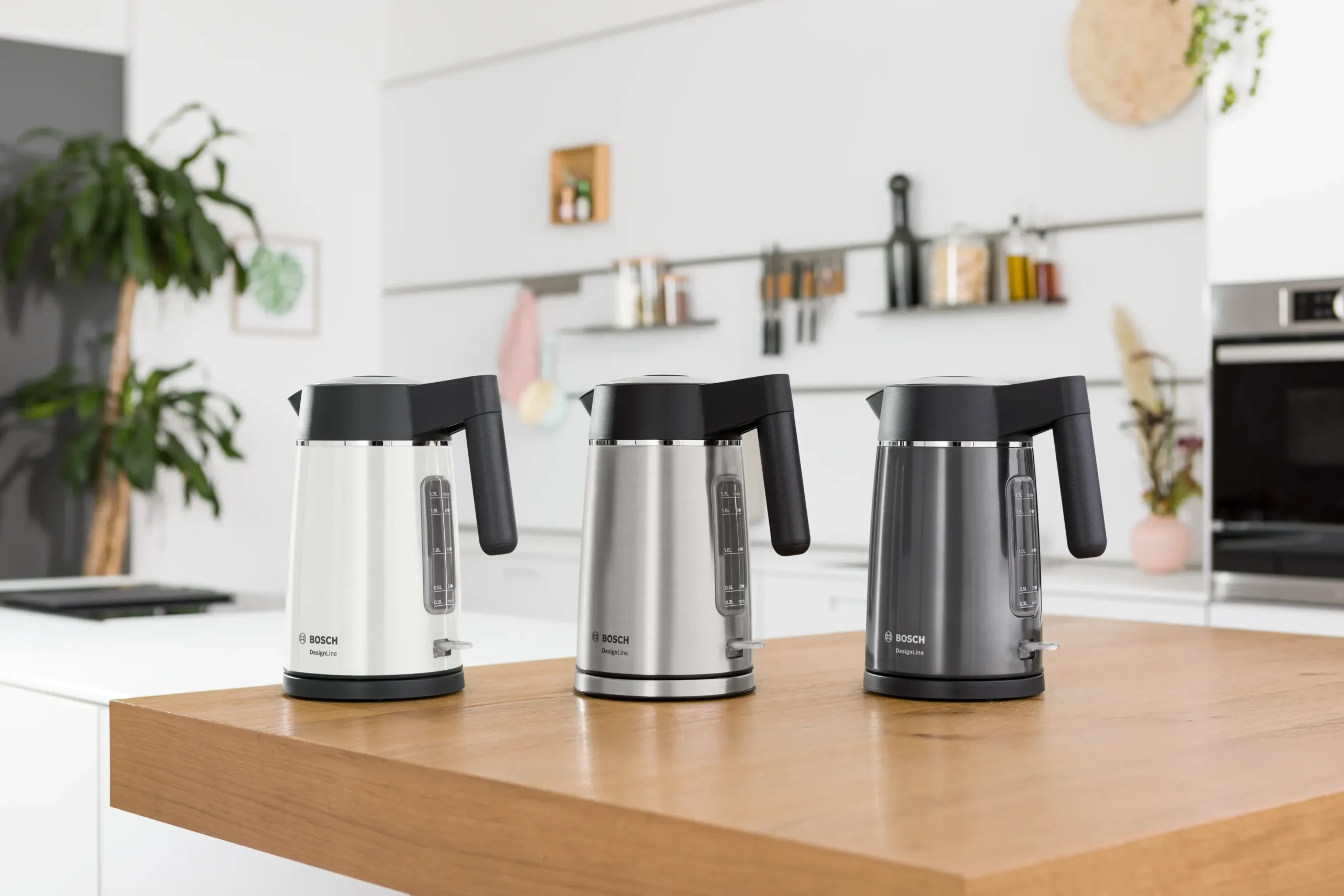 TWK5P480 Waterkoker DesignLine Roestvrij staal