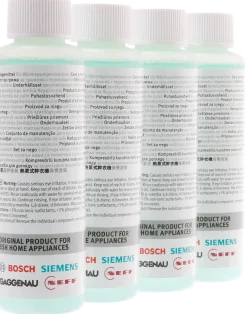 00312474 Verzorgingsset voor warmtepompdrogers - 4x 125 ml Voor alle warmtepompdrogers met geïntegreerd onderhoudsprogramma (CP1/CP2)