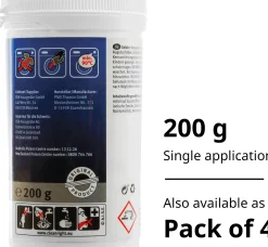 00312518 Wasmachinereiniger- 200 gram - 4 stuks